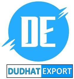 DUDHAT EXPORT with device of DE trademark