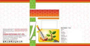 Label of Zyden Pesticides trademark