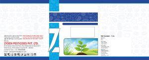 Label of Zyden Pesticides trademark