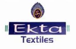EKTA TEXTILES (Device) trademark