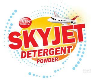 SKYJET DETERGENT POWDER trademark